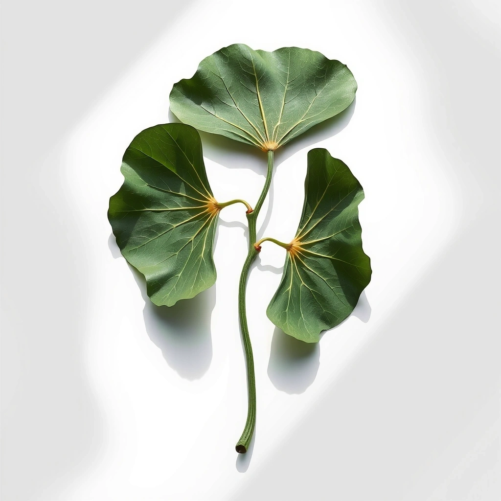 Ginkgo biloba leaves natural cognitive support